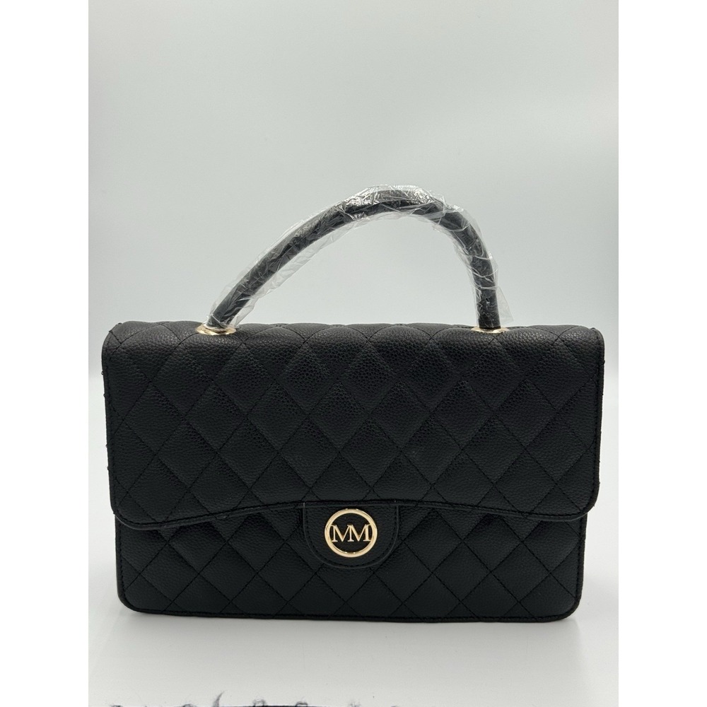 NWT Marilyn Monroe Black Quilted Purse bag